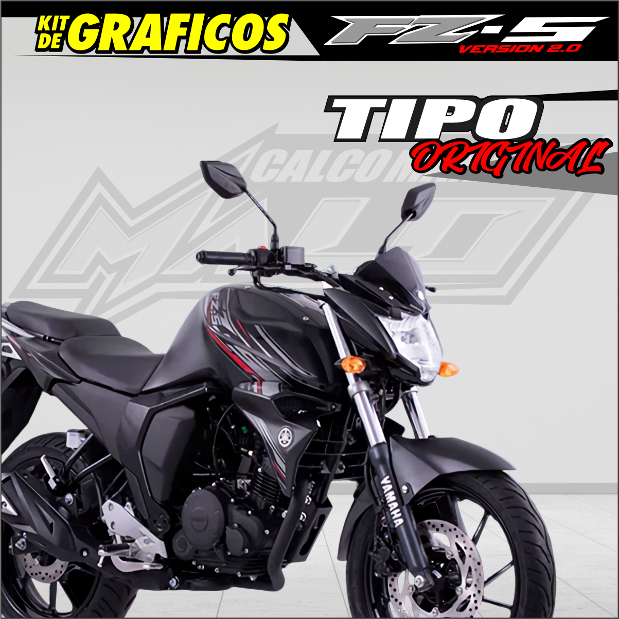 Calcomanias FZ S VERSIÓN 2.0 2021