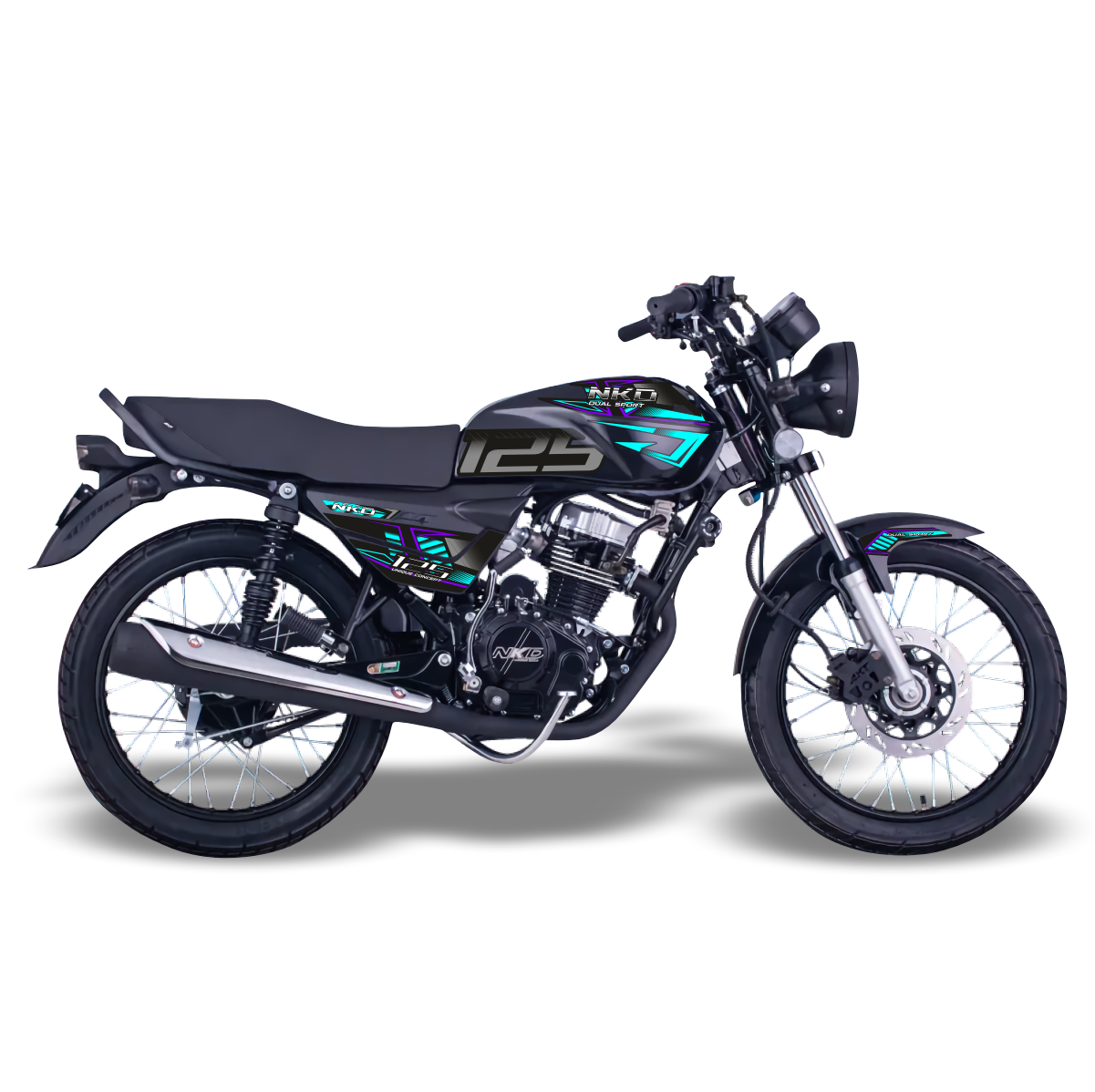CALCOMANÍAS NKD 125 TORNASOL DUAL SPORT