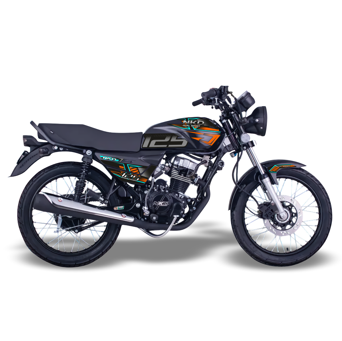 CALCOMANÍAS NKD 125 TORNASOL DUAL SPORT