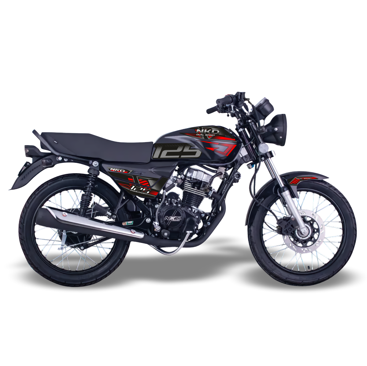 CALCOMANÍAS NKD 125 TORNASOL DUAL SPORT