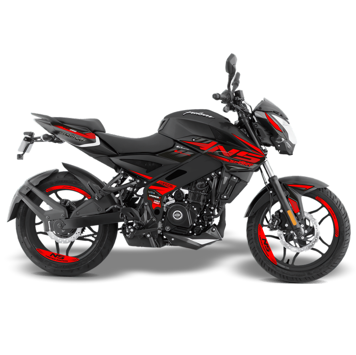 CALCOMANÍAS NS 200 LIMITED EDITION EN TORNASOL