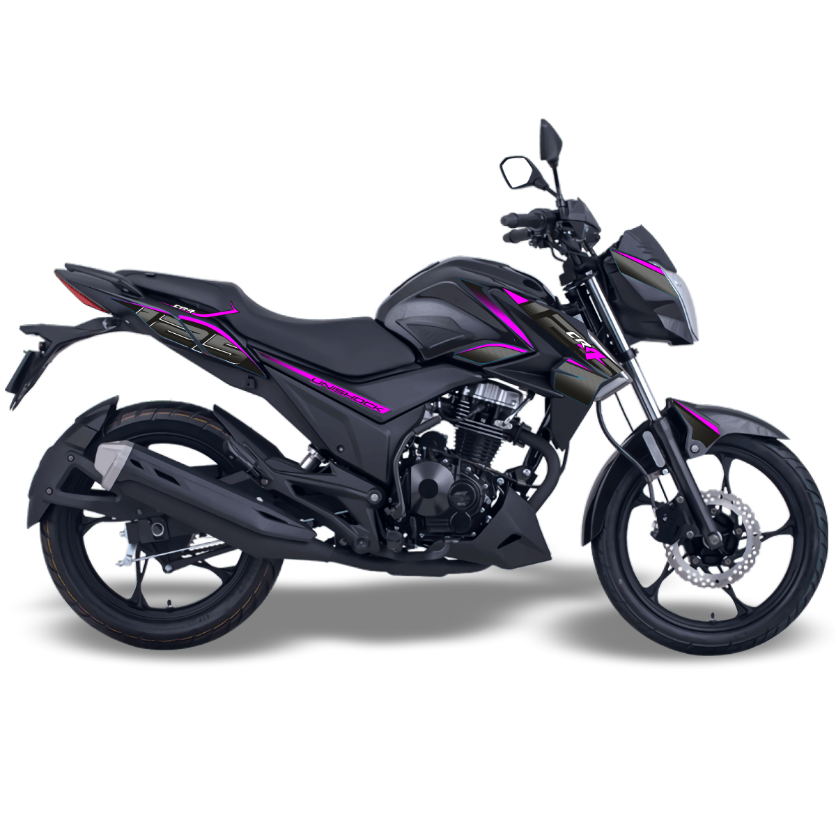 CALCOMANÍAS AKT CR4 STREET RACING TORNASOL
