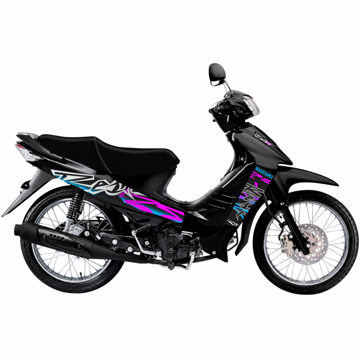CALCOMANIAS SUZUKI BEST 125 PERSONALIZADA TORNASOL