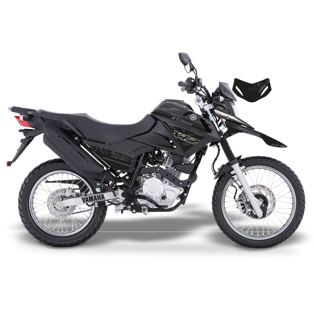 CALCOMANÍAS XTZ 150 DARK EDITION EN TORNASOL IMPRESION UV