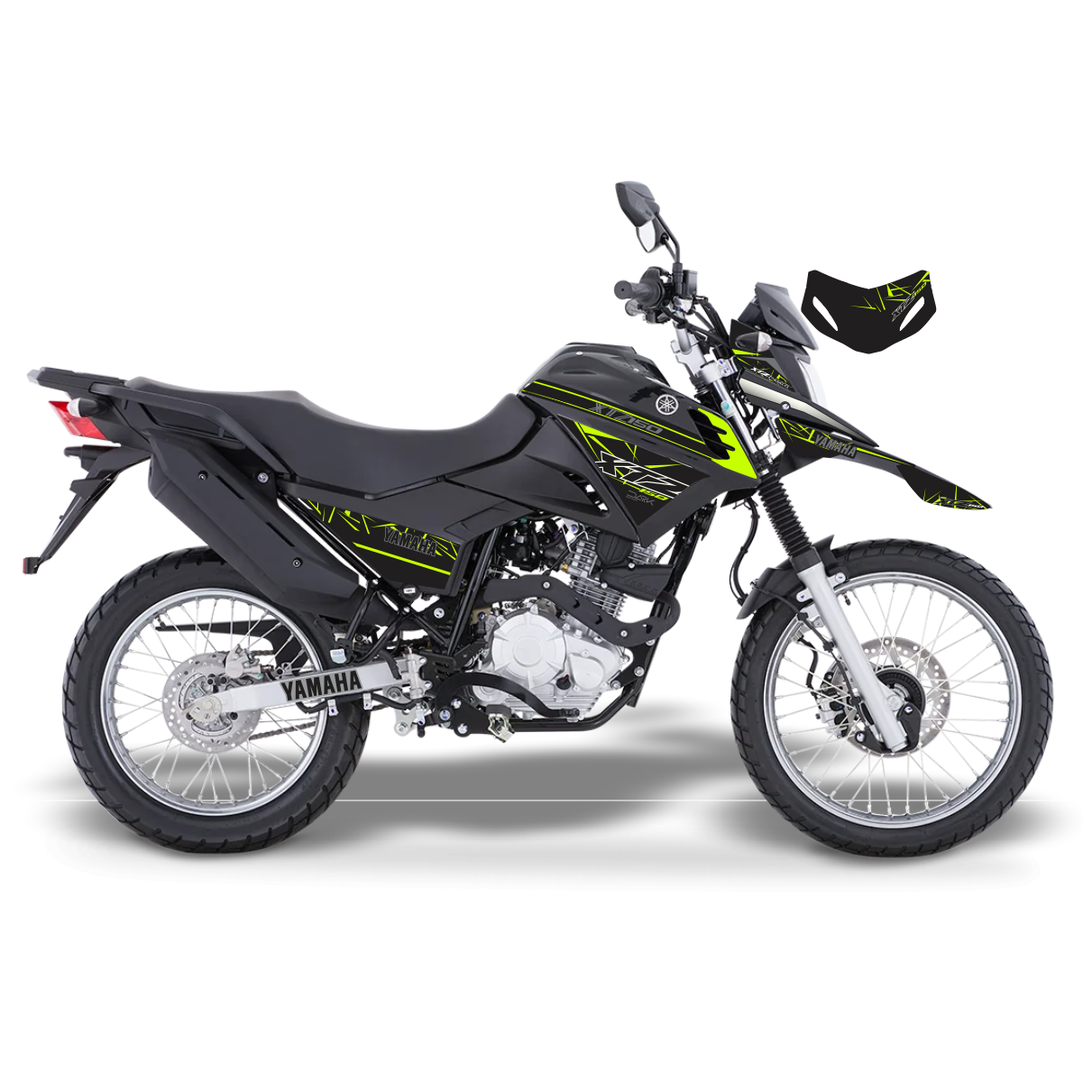 CALCOMANÍAS XTZ 150 DARK EDITION EN TORNASOL IMPRESION UV