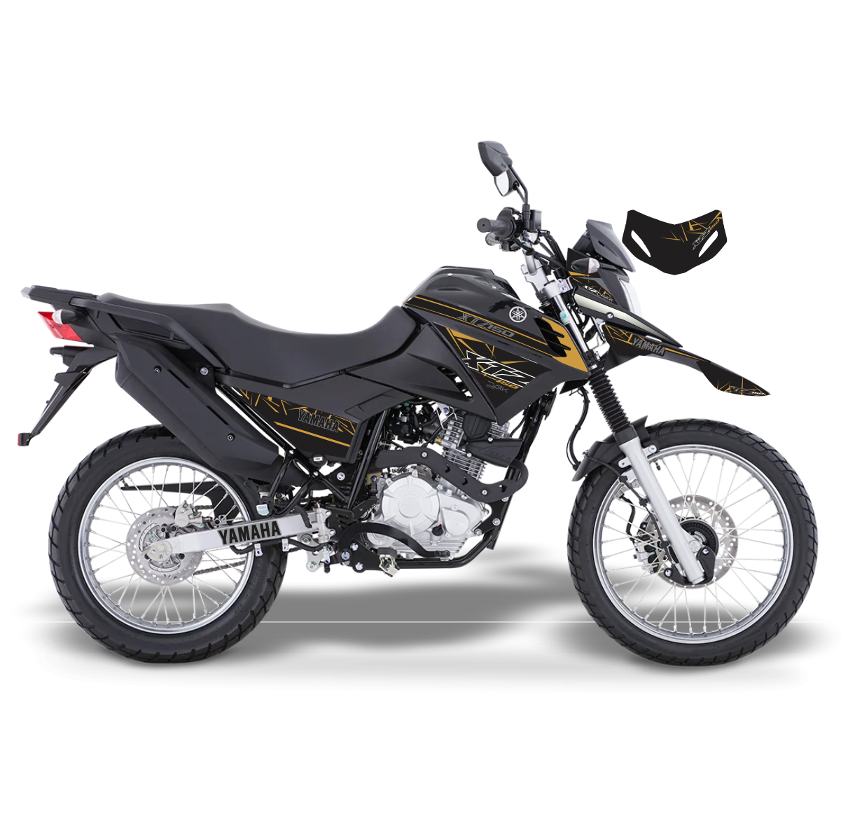 CALCOMANÍAS XTZ 150 DARK EDITION EN TORNASOL IMPRESION UV